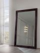 Secret TV-Mirror Leather Edges Metal Frame by Longhi Online Sales