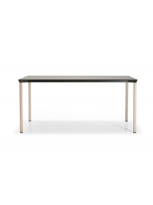 Monza Table rectangular table ash or aluminum leg hpl top by Plank online sales on www.sintesi.design now!