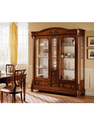 D'Este Showcase 3 Doors Made in Italy by Bianchi Mobili