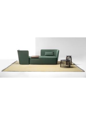 Velour C sofa composition fabric coated suitable for contract by LaCividina online sales