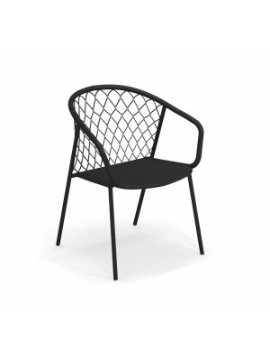 Nef 626 high design aluminum chair suitable for outdoor use by Emu online sales on www.sintesi.design