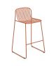 Riviera 436 stackable stool steel structure suitable for contract and outdoor use by Emu online sales on www.sintesi.design