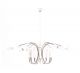 Aretha Suspension Lamp Brass and Aluminum Structure by DelightFULL Online Sales