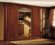 Roma Wardrobe Walnut Made in Italy by Bianchi Mobili 4 Doors