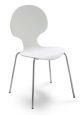 Bunny Chair Steel Structure Wooden Seat by Galvanotecnica Online Sales
