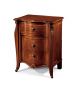Elite Bedside Table Walnut Made in Italy by Bianchi Mobili 