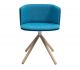 Cut Chair Wooden Legs Leather Seat by La Palma Online Buy