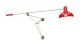 Diana W Wall Lamp Brass and Aluminum Structure by DelightFULL Online Sales