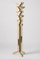 Elio high design clothes stand birch wood structure by Parva online sales on www.sintesi.design