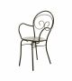 Mimmo SP111 stackable chair metal structure suitable for contract and outdoor use by Vermobil online sales on www.sintesi.design now!