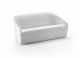 Settembre three-seater sofa polyethylene structure suitable for outdoor use by Plust online sales on www.sintesi.design now!