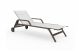 Stack Chaise Lounge with Arms and Wheels