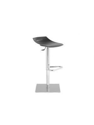 Ben 331 stool metal base polypropylene shell by Mara online sales on www.sintesi.design