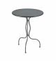 Rondò SP119 round table metal structure suitable for contract and outdoor use by Vermobil online sales on www.sintesi.design now!