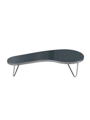 TO-17 Vintage Coffee Table Boomerang Shape Steel Structure by Bel Air Buy Online