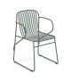 Riviera 435 stackable chair steel structure suitable for contract use by Emu buy online on www.sintesi.design