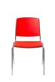 Vea 5000 chair metal legs polypropylene seat by Mara online sales on www.sintesi.design