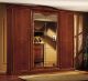 Praga Wardrobe 4 Doors Made in Italy by Bianchi Mobili Walnut