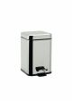 AV402A Stainless Steel Waste Basket with Pedal by Inda Online Sales
