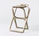 Carlo folding stool birch wood structure by Parva online sales on www.sintesi.design