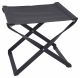 Ciak 975 folding pouf aluminum frame textilene seat by Emu online sales