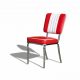 CO-24 Chair Steel Structure Upholstered Seat and Backrest Coated with Ecoleather by Bel Air Buy Online
