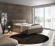 Emma Queen Bed Upholstered Coated with Fabric by SintesiDesign Sales Online
