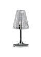 Buy Online Flow D87 B01 Table Lamp Steel and Glass Structure by Fabbian.