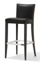 Nobilis SGL Stool Wooden Frame Leather Seat by Cabas Online Buy