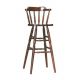 Old America stool solid wooden structure suitable for contract use by Sintesi.Design buy online