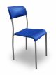 Paola Chair Steel Structure Polypropylene Seat by Galvanotecnica Online Sales