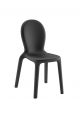 Chloè high design stackable chair polyethylene structure suitable for outdoor use by Plust online sales on www.sintesi.design