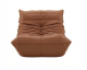 Ligne Roset Togo Armchair - Cat.X Pelle Kyoto Gold