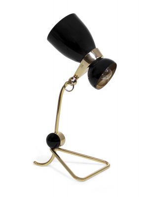 Amy T Table Lamp Brass Frame Aluminum Diffuser by DelightFULL Online Sales