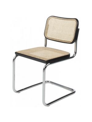 Cesca Black Chair - Breuer replica - Straw seat chair - online shop