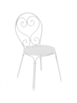 Pigalle stackable chair steel structure suitable for contract use by Emu buy online