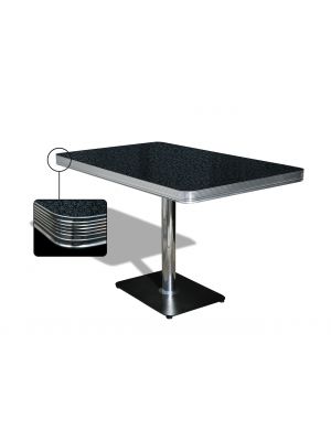 TO-22W Vintage Table Chromed Steel Structure by Bel Air Buy Online