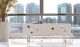 Sales Online Cubox Sideboard Mat or Glossy Lacquered Chromed or White Base by Linfa Design.