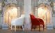Sales Online Mi/Ami Armchair Solid Oak American Walnut or Beechwood Structure with Fabric by Linfa Design