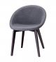 Natural Giulia Pop small armchair wooden legs coated in fabric suitable for contract use by Scab buy online