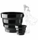 Rebelot vase polyethylene structure suitable for outdoor use by Plust buy online