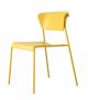 Lisa 2865 stackable chair steel structure technopolymer seat and backrest suitable for contract use by Scab online sales