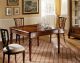 D'Este Extendable Square Table Closed Made of Walnut Made in Italy by Bianchi Mobili