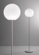 Sales Online Lumi F07 C09 Floor Lamp with Diffuser in Satin Finish White Blown Glass and White Metal Painted Structure by Fabbian