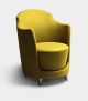 Folies 2203N waiting armchair fabric coated by LaCividina buy online
