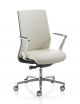 Karma desk chair die-cast aluminum base leather seat by Kastel online sales