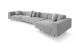 Endless Sectional Sofa Coated in Fabric by Bensen Online Sales