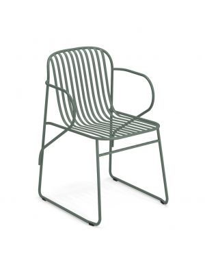 Riviera 435 stackable chair steel structure suitable for contract use by Emu buy online on www.sintesi.design