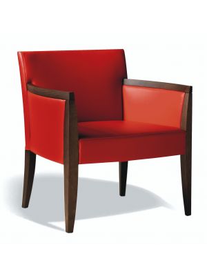 A-Chair PL Armchair Ashwood Frame Leather Seat by Cabas Online Sales
