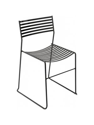 Aero 027 stackable sled chair suitable for outdoor use by Emu online sales